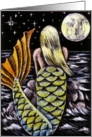 Moonlight Mermaid card