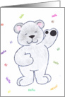 Hi - Bear card