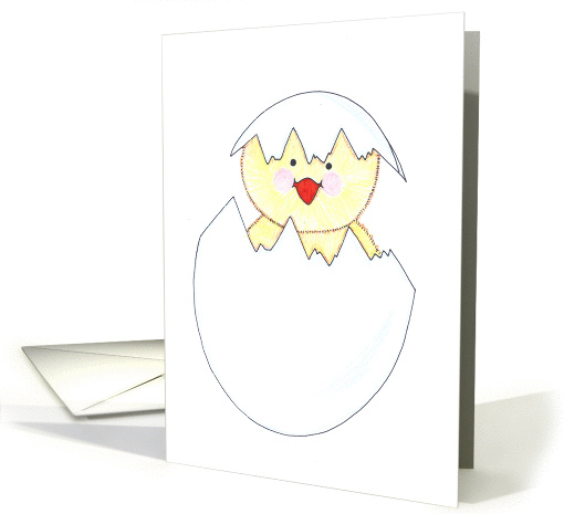 New Baby - Egg, Chick card (485546)