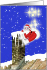 Santa is here! card