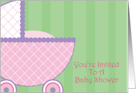 You’re Invited to a Babyshower card
