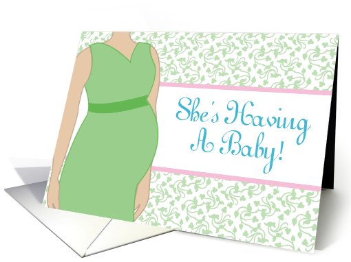 She's Having A Baby! card (476816)