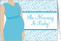 She’s Having A Baby! card