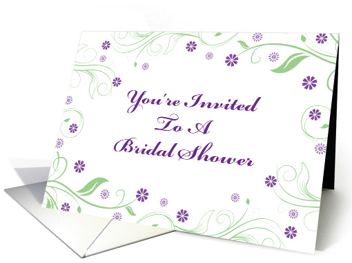 You're Invited to a Bridal Shower card (476825)
