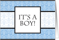 It’s A Boy! card
