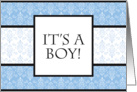 It’s A Boy! card