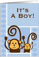 It’s A Boy! card