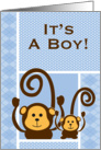It’s A Boy! card