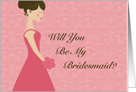 Will You Be My Bridesmaid? card