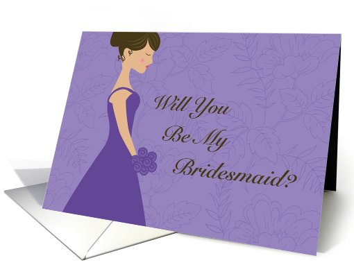 Will You Be My Bridesmaid? card (480116)
