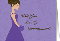 Will You Be My Bridesmaid? card