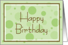 Happy Birthday card