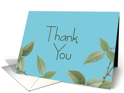 Thank You card (481443)