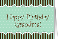 Happy Birthday Grandma card