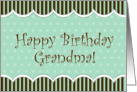 Happy Birthday Grandma card