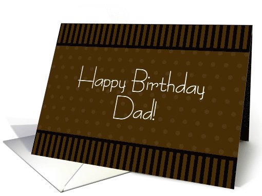 Happy Birthday  Dad card (484733)