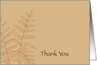 Thank You card