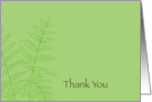 Thank You card