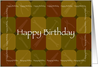 Happy Birthday card