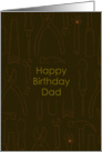 Happy Birthday Dad card