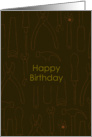 Happy Birthday card