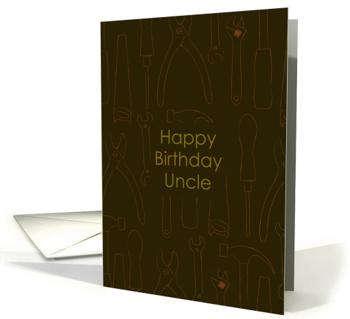 Happy Birthday Uncle card (489011)