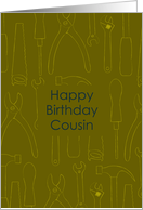 Happy Birthday Cousin card