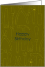 Happy Birthday card