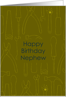 Happy Birthday Nephew card