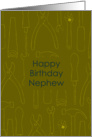 Happy Birthday Nephew card