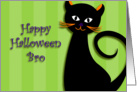 Happy Halloween To My Bro card