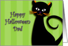 Happy Halloween To My Dad card