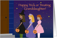 Happy Trick or Treating Granddaughter1 card