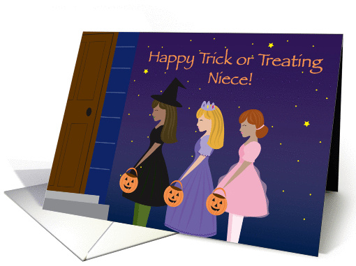 Happy Trick or Treating Niece! card (491296)