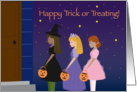 Happy Trick or Treating! card