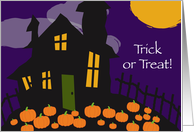 Trick or Treat card