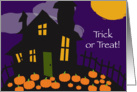 Trick or Treat card