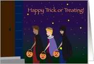 Happy Trick or Treating! card