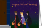 Happy Trick or Treating! card