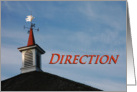 direction card