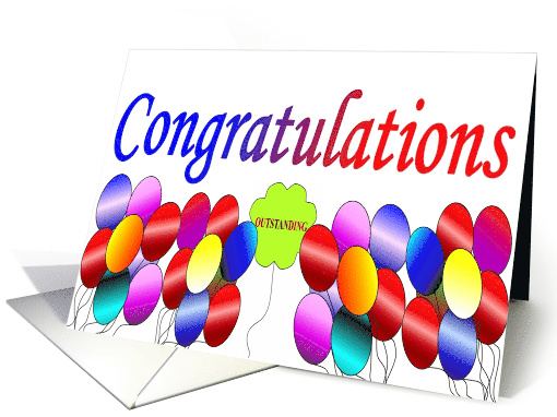 Congratulations card (479036)