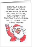 Crabby Holidays card