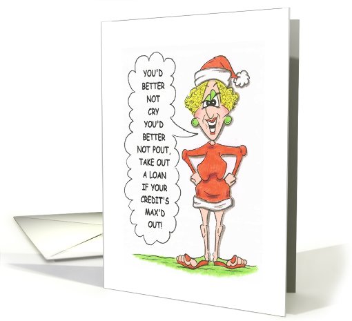 Crabby Holidays card (480996)