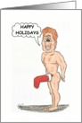 Crabby Holidays card