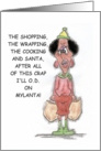 Crabby Holidays African American card