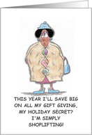 Crabby Holidays African American card