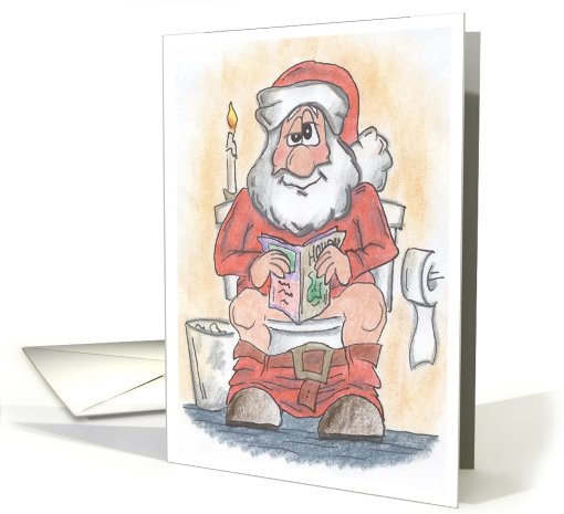Crabby Holidays Yule Log card (702351)