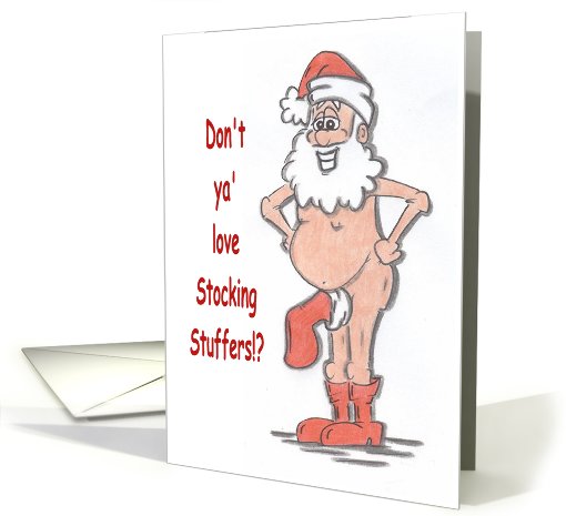 Santa Stocking Stuffer
 card (718321)