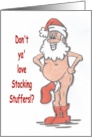 Santa Stocking Stuffer card