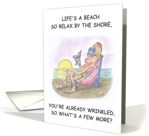 Life'S A Beach Birthday card (759935)